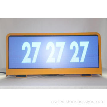 High Brightness  Taxi Top Display